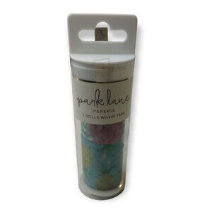 Park Lane Paperie Flamingo Washi Tape 7.65 yd 2 Roll Set New